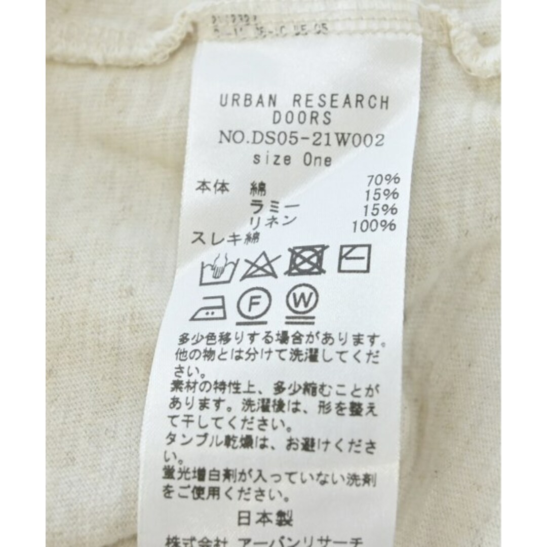 URBAN RESEARCH DOORS(アーバンリサーチドアーズ)のURBAN RESEARCH DOORS Tシャツ・カットソー One(L位) 【古着】【中古】 レディースのトップス(カットソー(半袖/袖なし))の商品写真