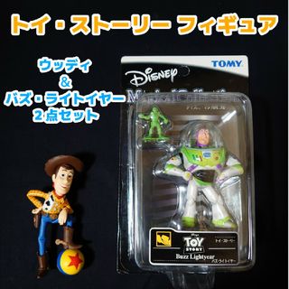 Disney トイストーリー\u0026２ウッディ RCカー ブリスター入フィギュアセット