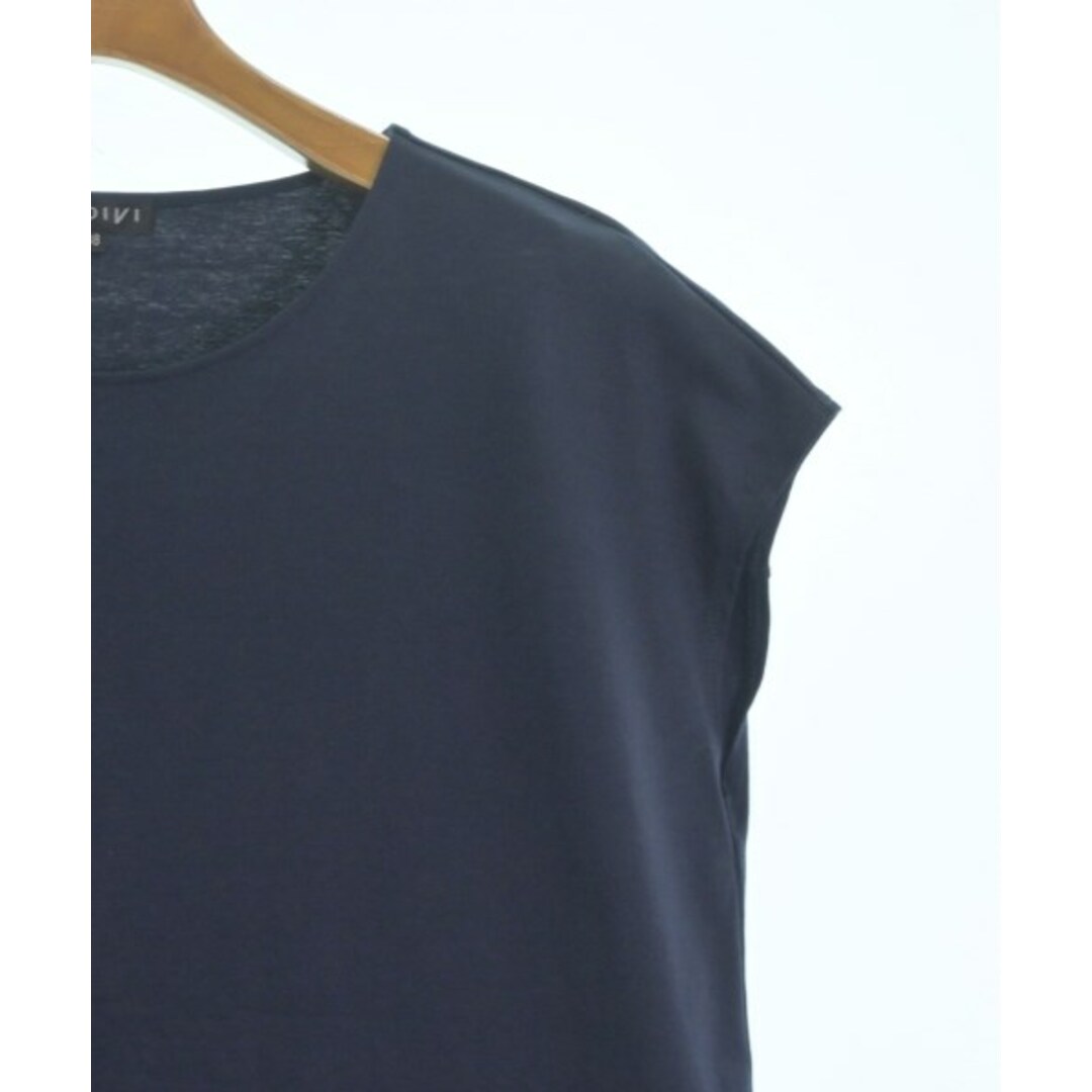 INDIVI(インディヴィ)のINDIVI インディヴィ Tシャツ・カットソー 38(M位) 紺 【古着】【中古】 レディースのトップス(カットソー(半袖/袖なし))の商品写真