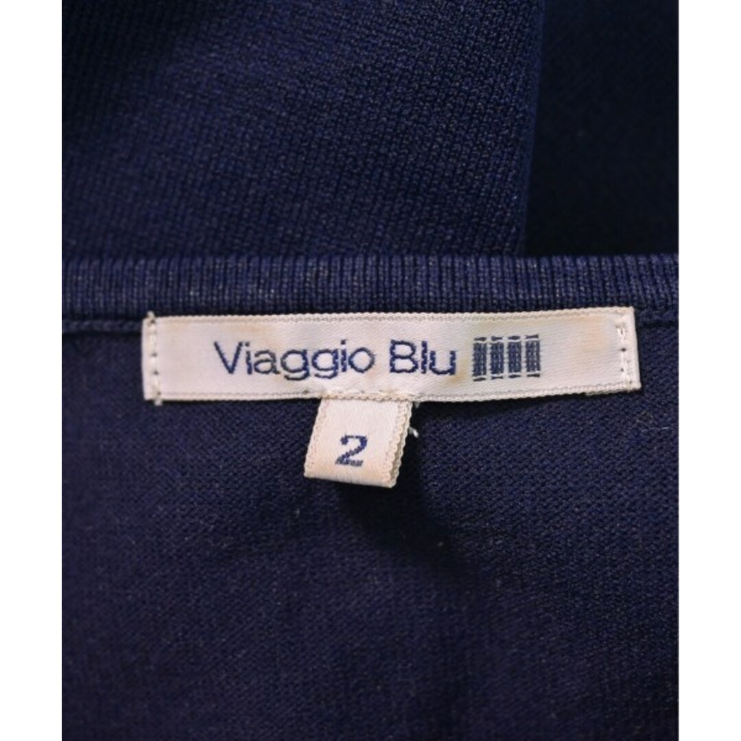 Viaggio Blu ヴィアッジョ　ブル ワンピース 2(M位) 紺x白グレー 2
