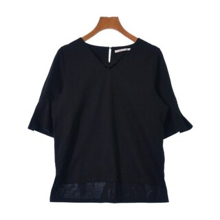 ビアッジョブルー(VIAGGIO BLU)のViaggio Blu ヴィアッジョ　ブル Tシャツ・カットソー 3(L位) 黒 【古着】【中古】(カットソー(半袖/袖なし))