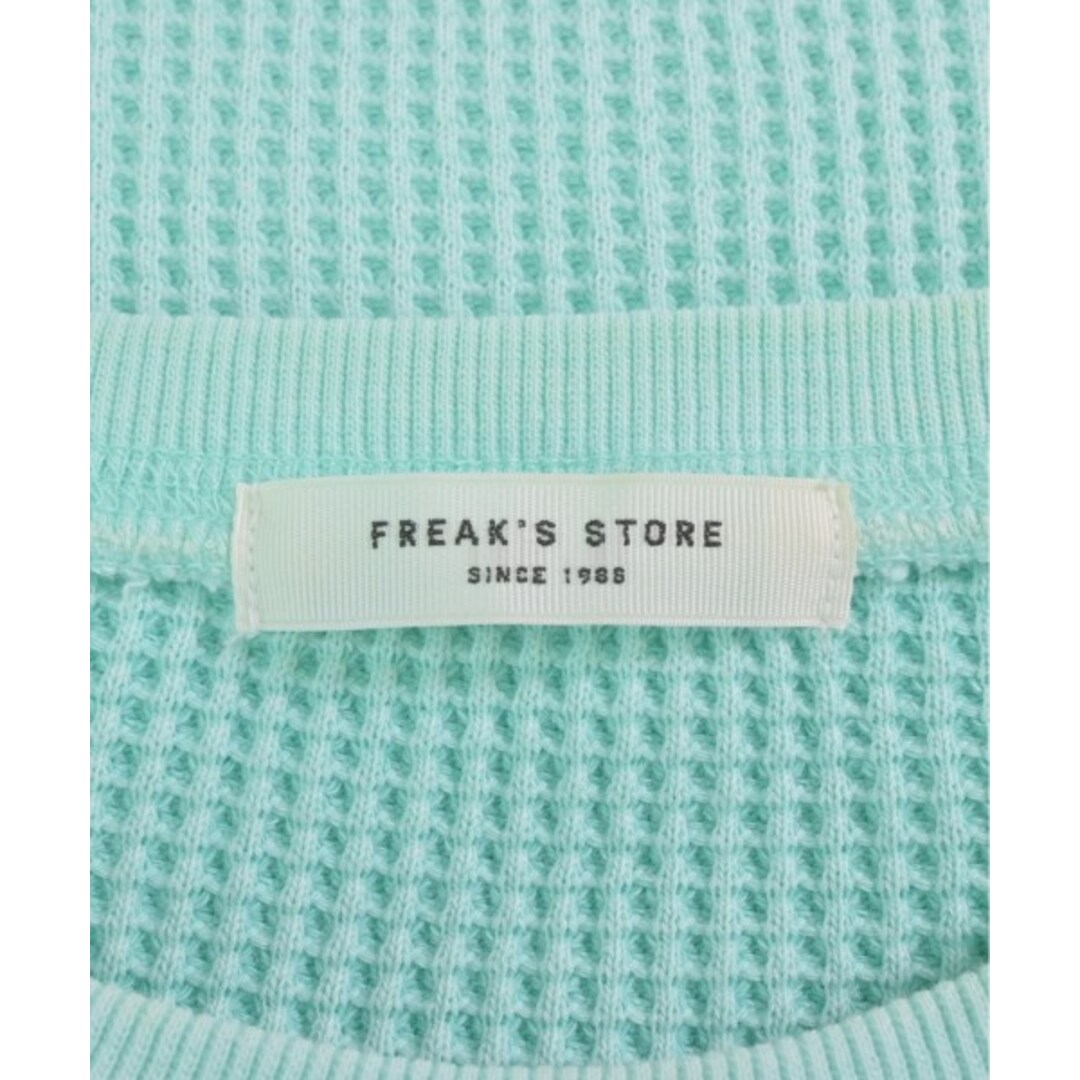 FREAK'S STORE(フリークスストア)のFREAK'S STORE フリークスストア Tシャツ・カットソー F 水色系 【古着】【中古】 レディースのトップス(カットソー(半袖/袖なし))の商品写真