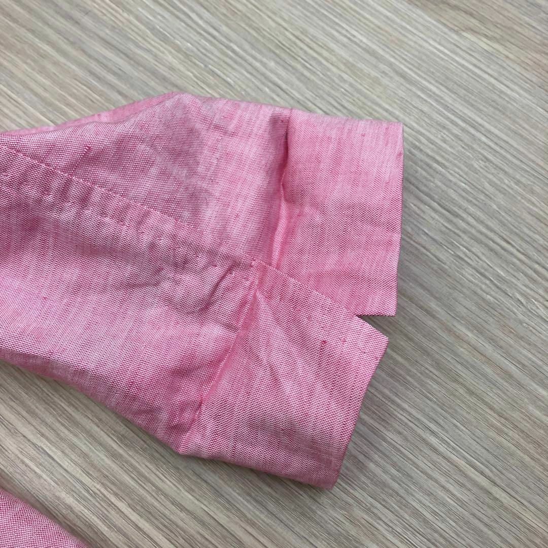 ● GUEST JOCONDE リネン混 ピンク テーラードジャケット 46