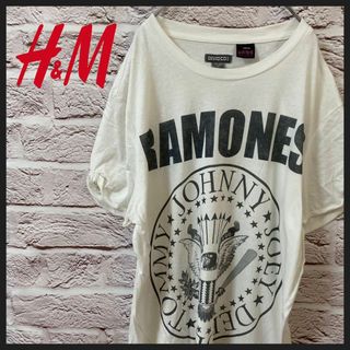 エイチアンドエム(H&M)のh&m Tシャツ　半袖 メンズ　レディース　[ M ](Tシャツ(半袖/袖なし))