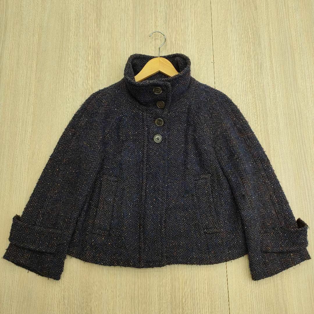 MACPHEE マカフィー スタンドカラー ウールジャケット トゥモローランド