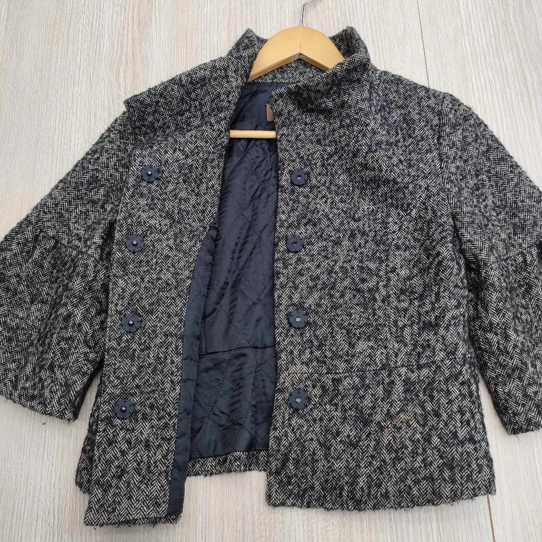 MACPHEE マカフィー スタンドカラー ウールジャケット トゥモローランド