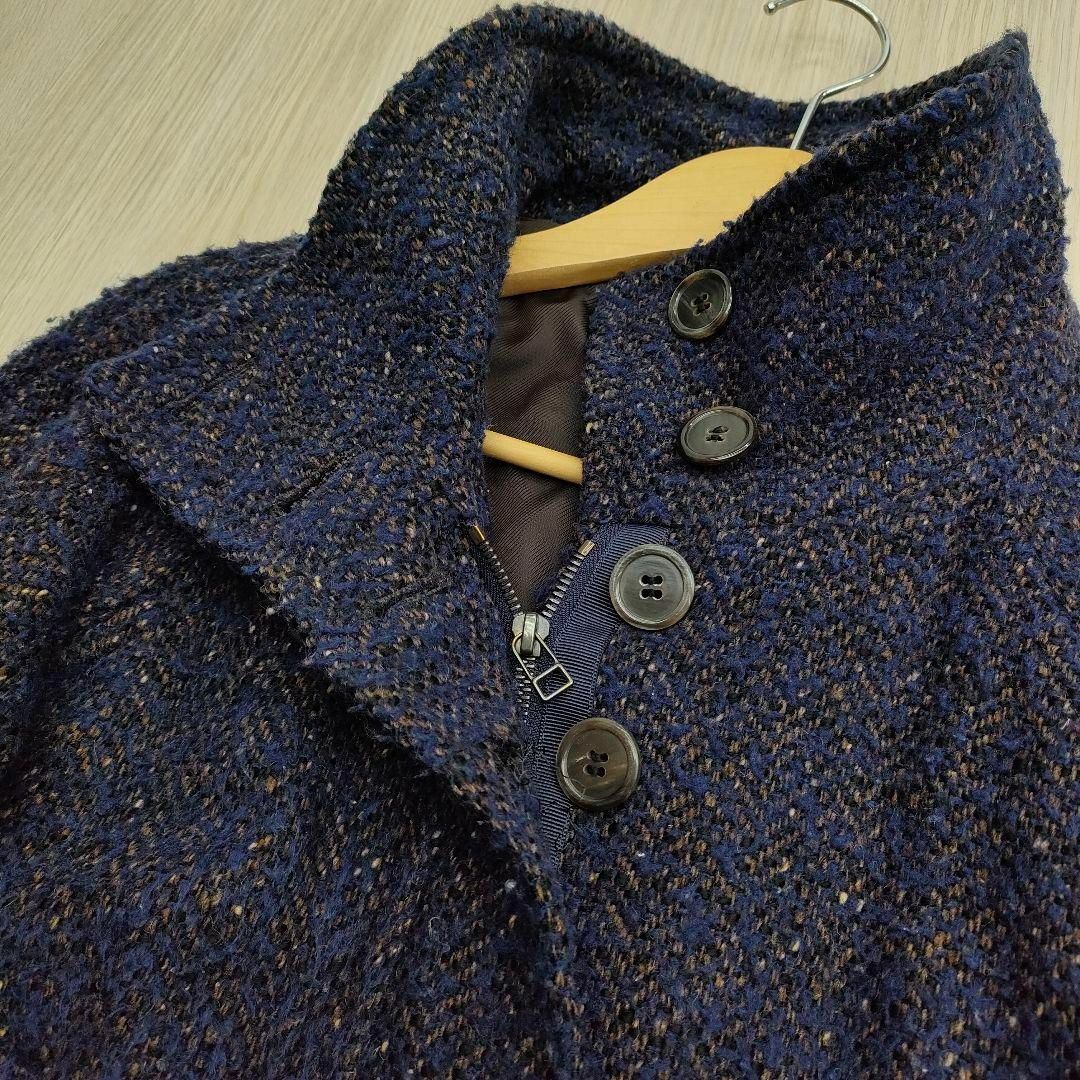 MACPHEE マカフィー スタンドカラー ウールジャケット トゥモローランド