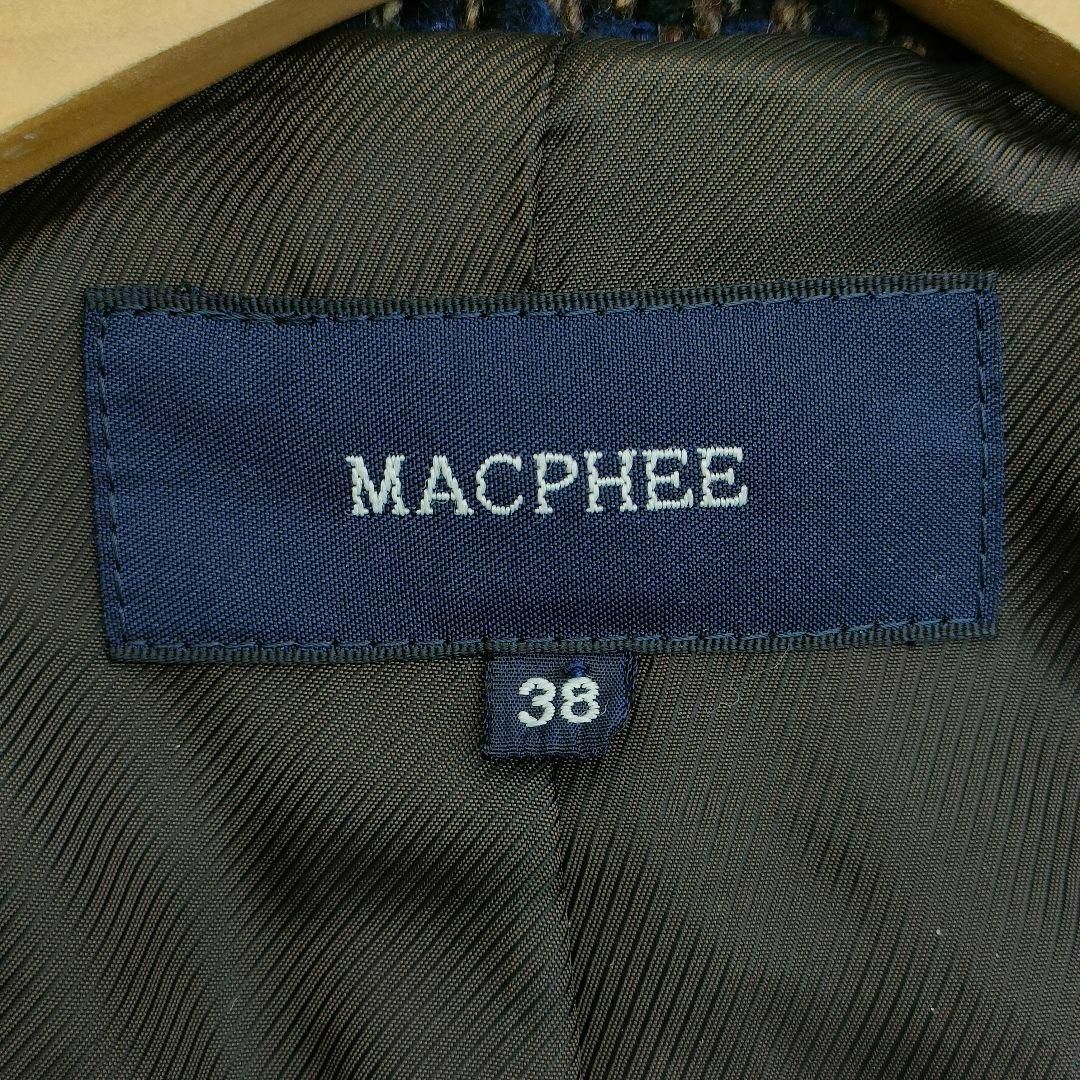 MACPHEE マカフィー スタンドカラー ウールジャケット トゥモローランド