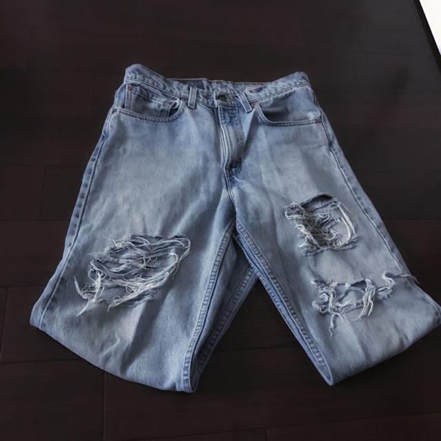 Levi's(リーバイス)のLEV'S ダメージジーンズ レディースのパンツ(デニム/ジーンズ)の商品写真