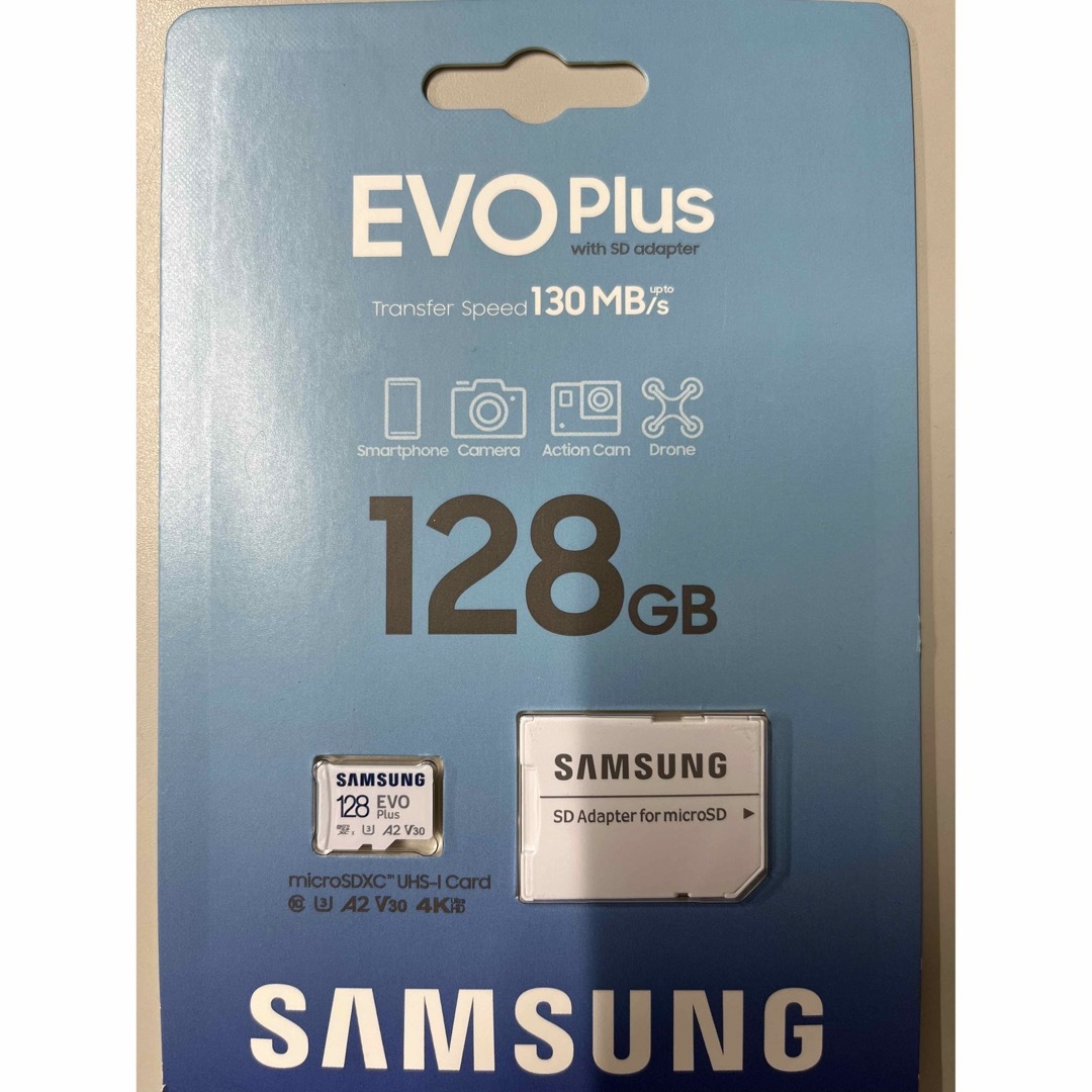 SAMSUNG(サムスン)のSAMSUNG｜サムスン microSDXCカード EVO Plus 最大転送速 スマホ/家電/カメラのスマートフォン/携帯電話(その他)の商品写真