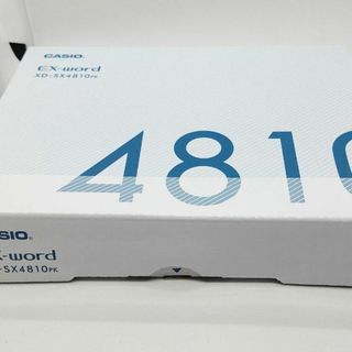 【新品】CASIO カシオ XD-SX4810PK EX-word 高校生モデル