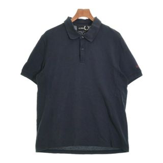 ラフシモンズ(RAF SIMONS)のRAF SIMONS ラフシモンズ ポロシャツ XL 紺系 【古着】【中古】(ポロシャツ)