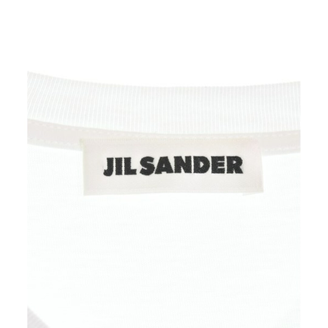 Jil Sander(ジルサンダー)のJIL SANDER ジルサンダー Tシャツ・カットソー M 白 【古着】【中古】 メンズのトップス(Tシャツ/カットソー(半袖/袖なし))の商品写真