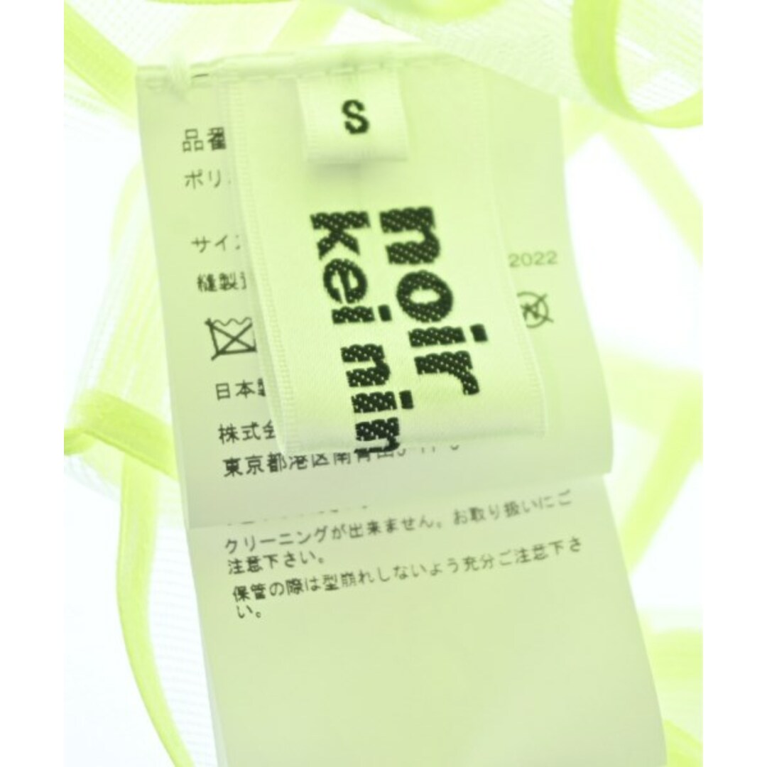 noir kei ninomiya noir kei ninomiya カジュアルシャツ S 蛍光