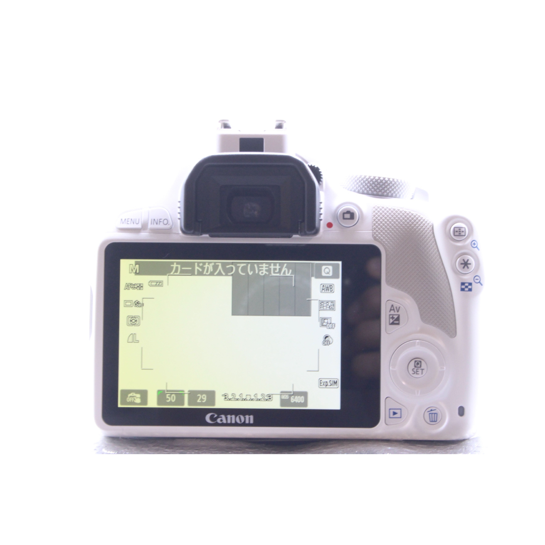 ショット小、状態◎、可愛いホワイトの極上品❤️Canon EOS KISS X7