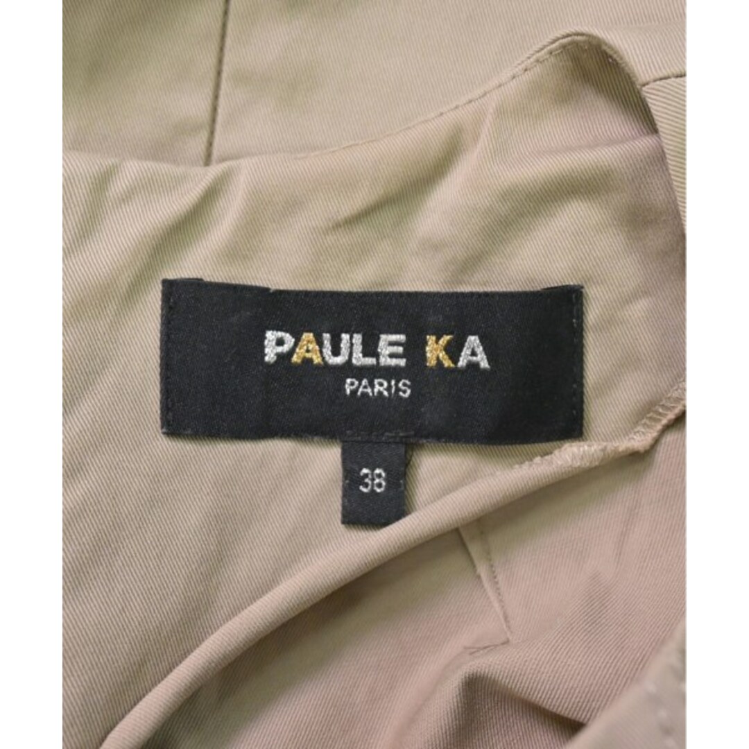 PAULE KA ポールカ ワンピース 36(XS位) ベージュ | hartwellspremium.com