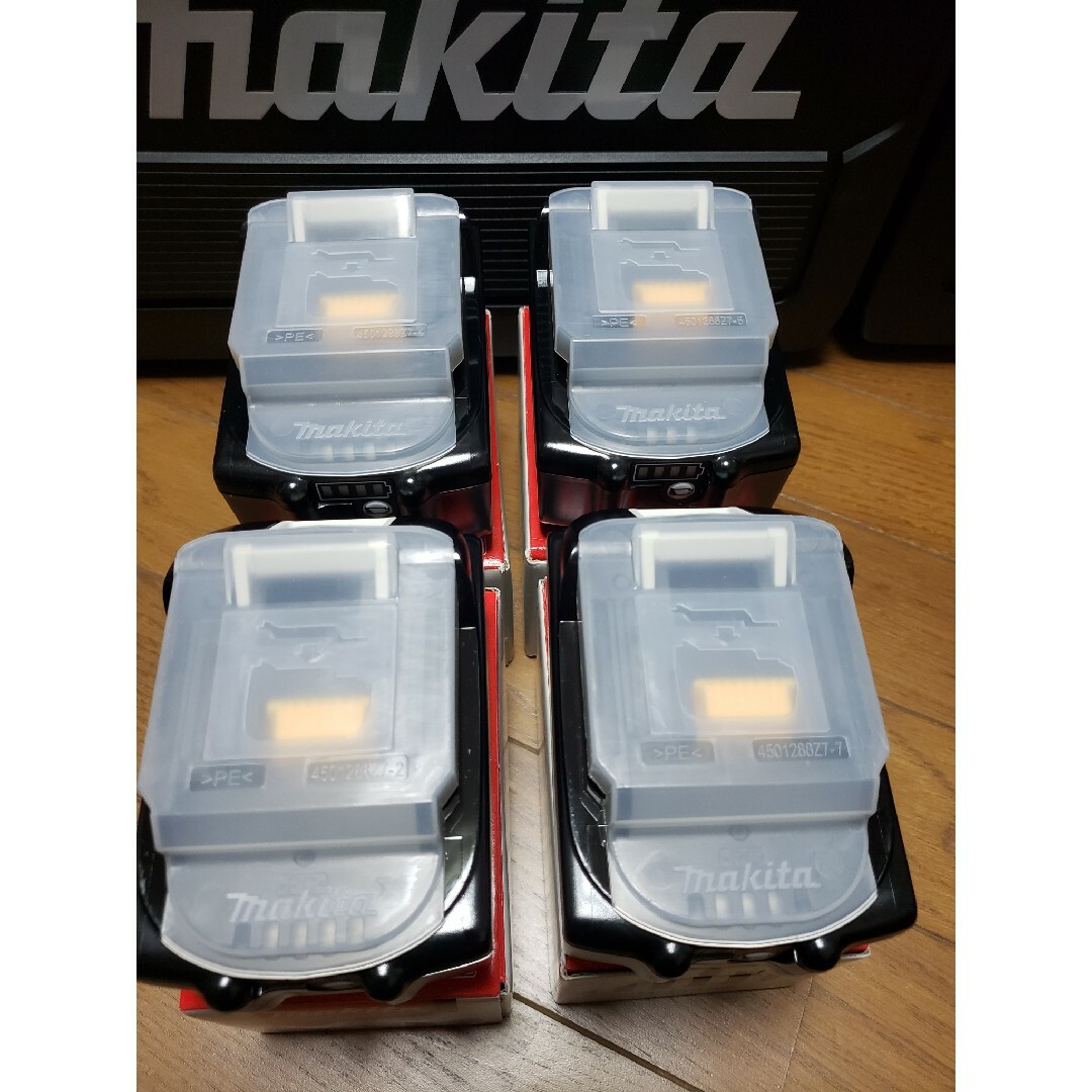 Makita - マキタ 純正18V 6Ahバッテリー4個 BL1860B【新品・送料無料 ...