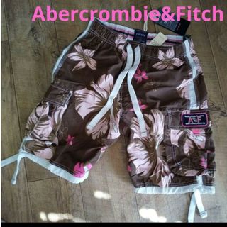 アバクロンビーアンドフィッチ(Abercrombie&Fitch)の最安値新品【M】Abercrombie&Fitchサーフパンツ(水着)