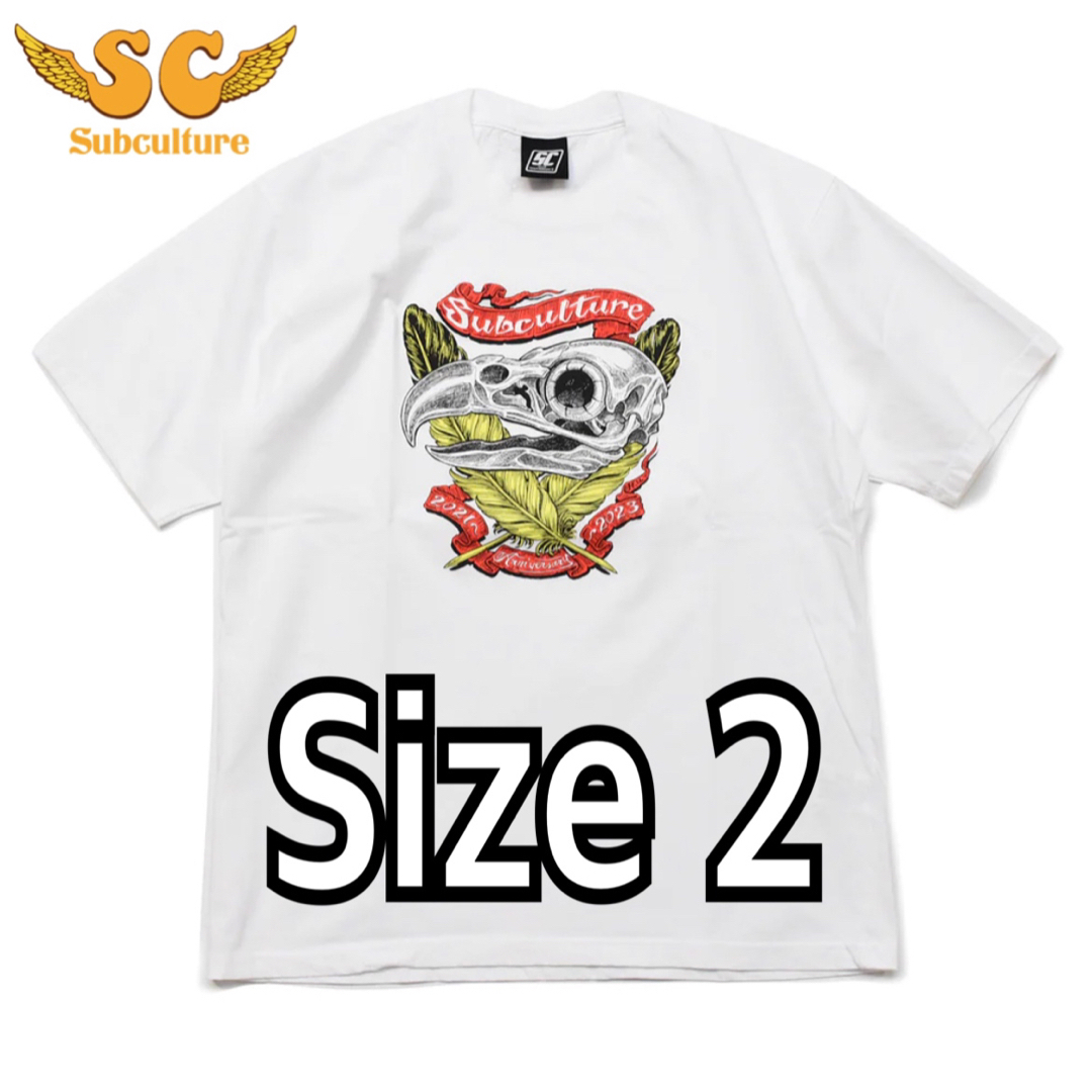 クリアランス正規品 SUBCULTURE サブカルチャー EAGLE SKULL HEAD T