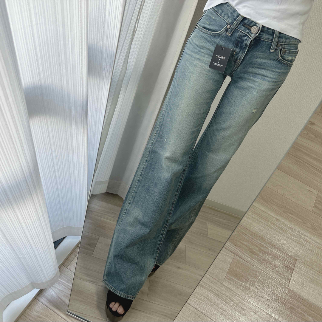 moussy デニムパンツ ジーンズ 26インチ SLY riendaパンツ