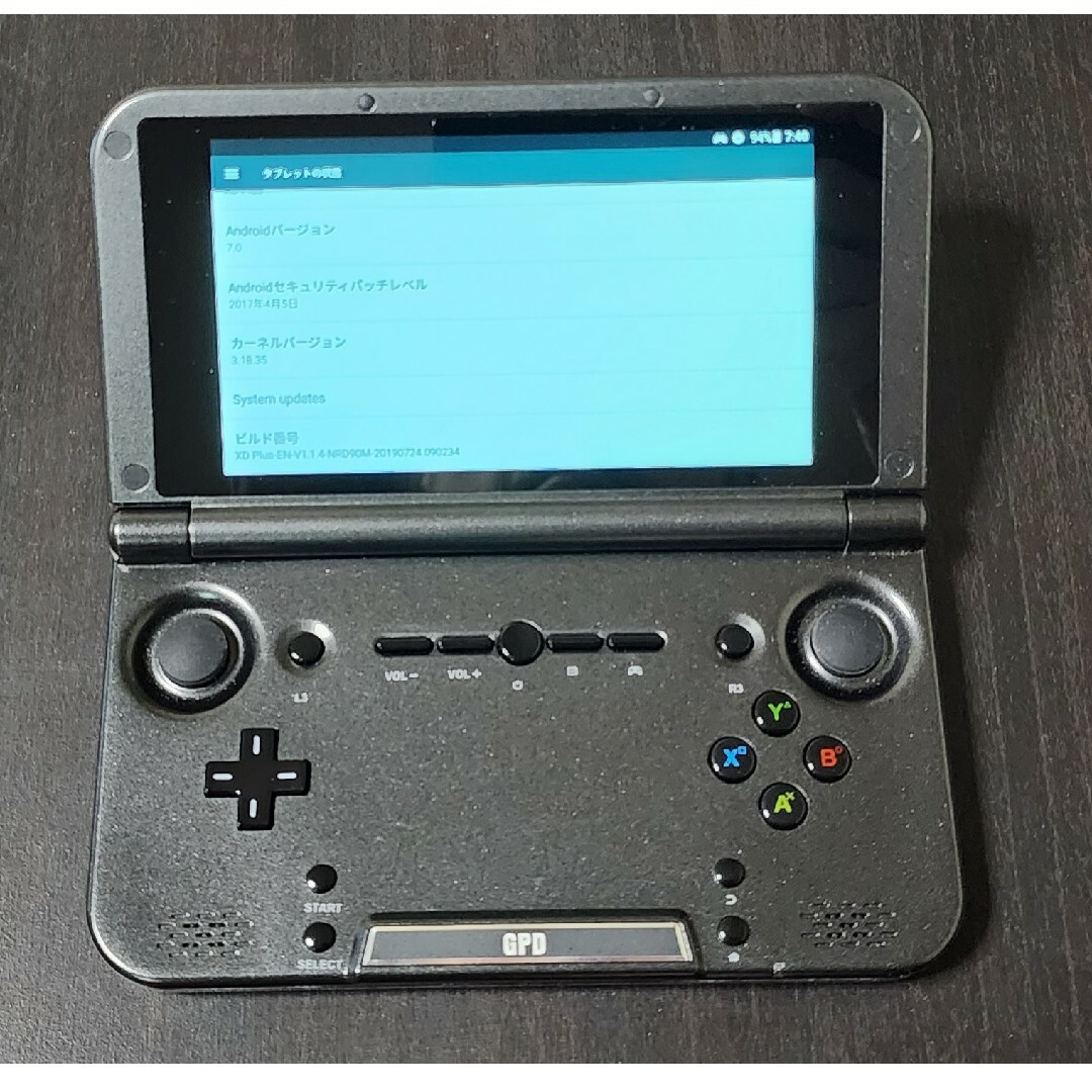 ANDROID(アンドロイド)のGPD XD Plus  (5インチAndroidゲーム機) エンタメ/ホビーのゲームソフト/ゲーム機本体(携帯用ゲーム機本体)の商品写真