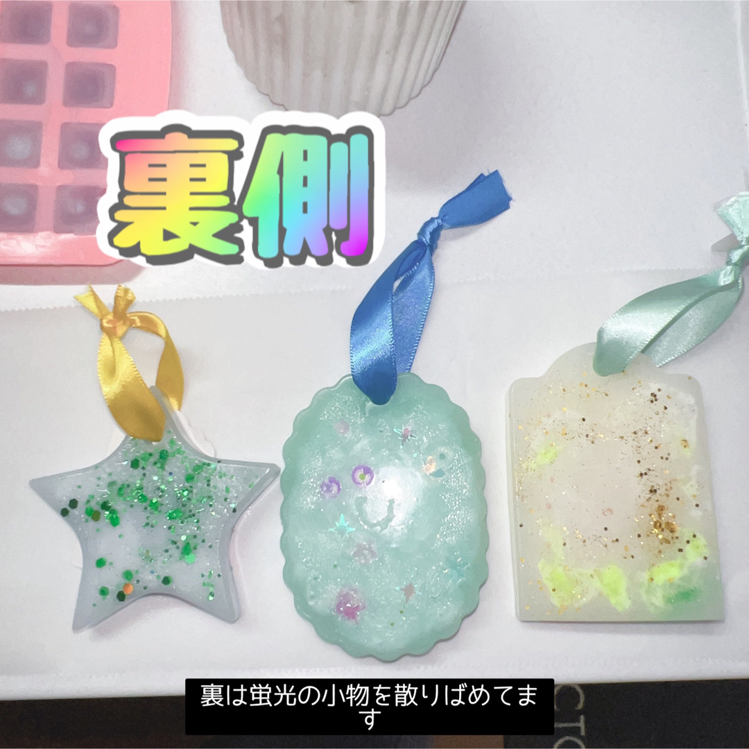 3点セット売り✨️アロマワックスサシェハンドメイド✨️ ハンドメイドのインテリア/家具(アロマ/キャンドル)の商品写真