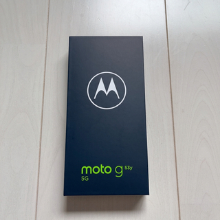 モトローラ(Motorola)のmoto g53y 5g ペールピンク(スマートフォン本体)