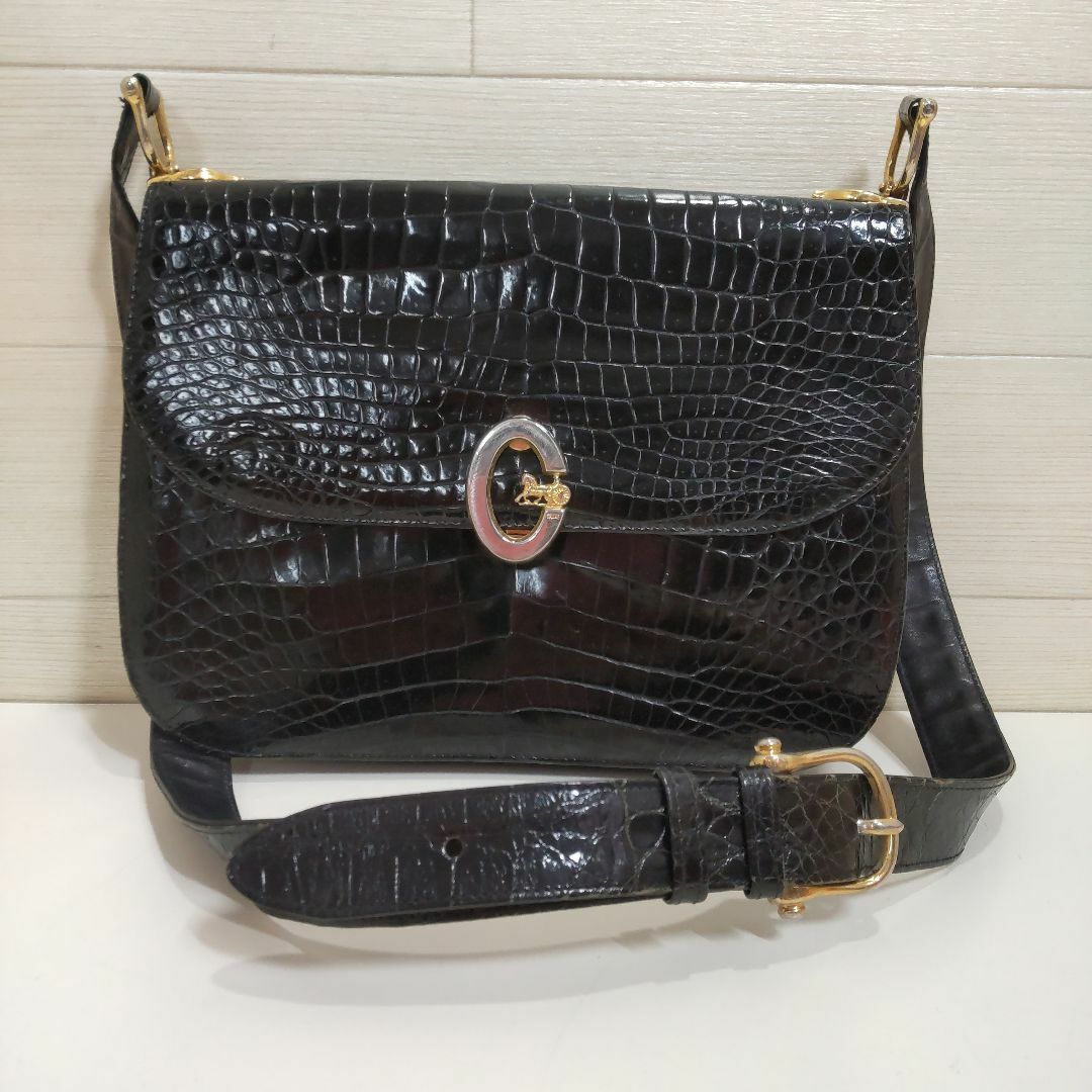 CELINE - ちくわ　セリーヌ　2点　馬車　C金具　ショルダーバッグ　RJ81