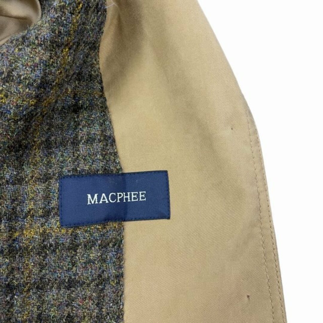 MACPHEE(マカフィー)のマカフィー トゥモローランド x ハリスツイード ジャケット コラボ 茶 レディースのジャケット/アウター(その他)の商品写真