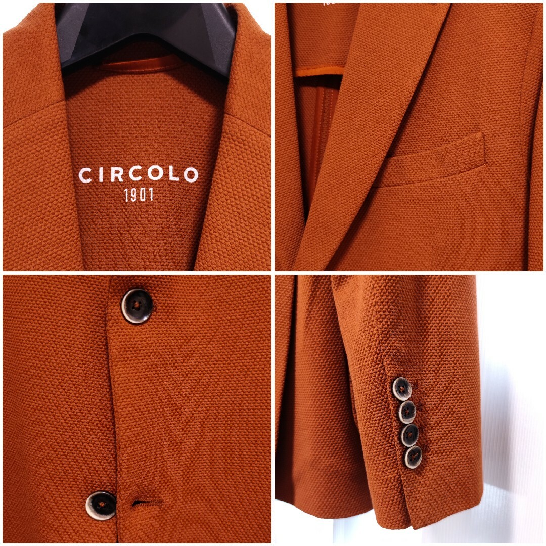 CIRCOLO1901 テーラードジャケット CN2537 サイズ48 秋冬向け | xn