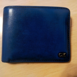 カルバンクライン(Calvin Klein)の専用　カルバンクライン　財布　ブルー(折り財布)