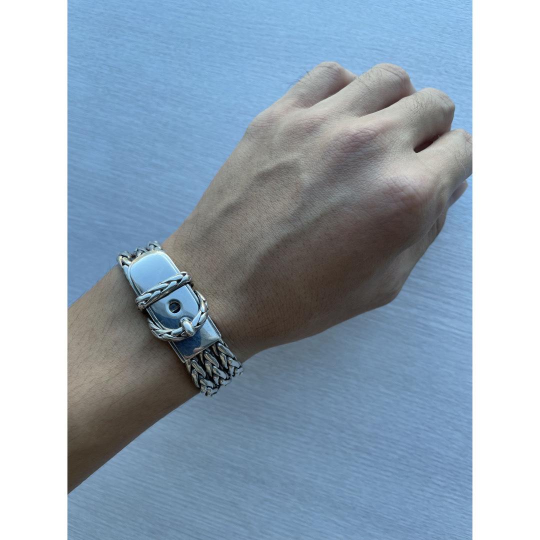 HERMES Diane vintage silver bracelet