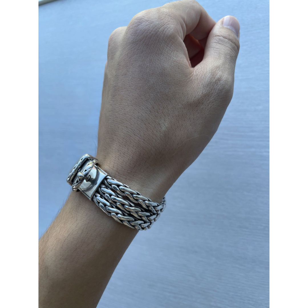 MEXICAN SILVER JEWELRY 羽 モチーフ ブレスレット
