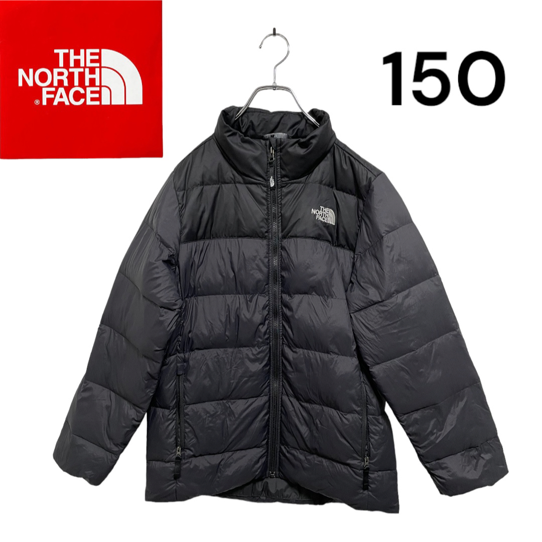 THE NORTH FACE(ザノースフェイス)の【美品】ノースフェイス⭐︎キッズ⭐︎ダウン⭐︎ブラック キッズ/ベビー/マタニティのキッズ服男の子用(90cm~)(ジャケット/上着)の商品写真