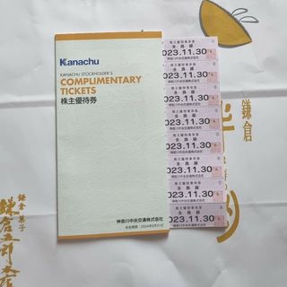 神奈川中央交通 株主優待券 最新券冊子1冊&優待乗車券10枚セットの通販 ...