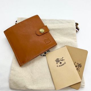 【新品未使用】 ［イルビゾンテ 財布 三つ折り］IL BISONTE イルビゾンテ 三つ折り 財布 WALLET レザー SMW002PO0001