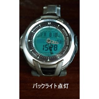 カシオ(CASIO)のカシオPROTREX PRG-60T(方位.高度.気圧. 温度) 計測可能(その他)