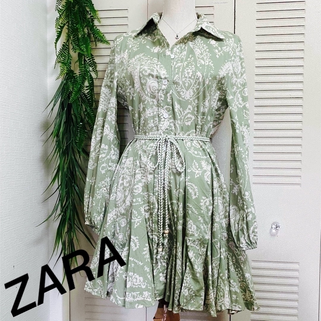 ZARA(ザラ)のZARA ミニワンピース レディースのワンピース(ミニワンピース)の商品写真