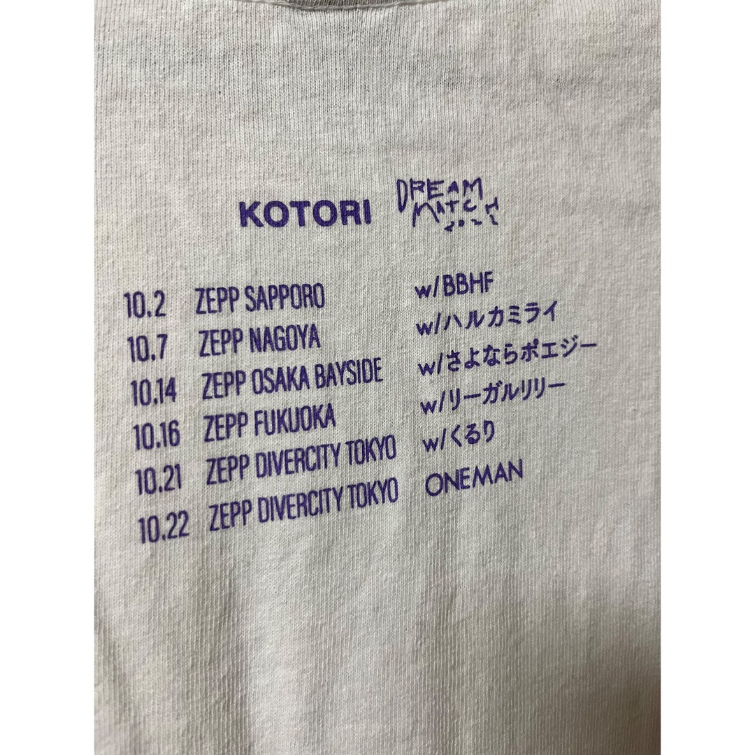 KOTORI DREAM Match ツアーTシャツ　2022 レディースのトップス(Tシャツ(半袖/袖なし))の商品写真