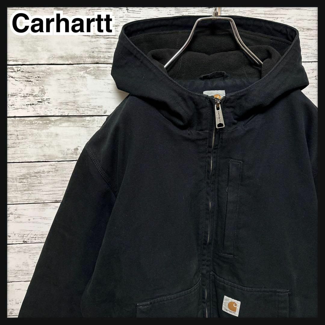 carhartt - 320【入手困難】カーハート☆ロゴタグ 裏地フリース