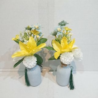 仏花  造花！枯れない花 ギフト プレゼント 納骨堂 お墓に 水不要(その他)