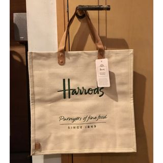 ハロッズ(Harrods)のハロッズ/Harrods ジュート/トートバッグ グロッサリーショッピングバッグ(トートバッグ)