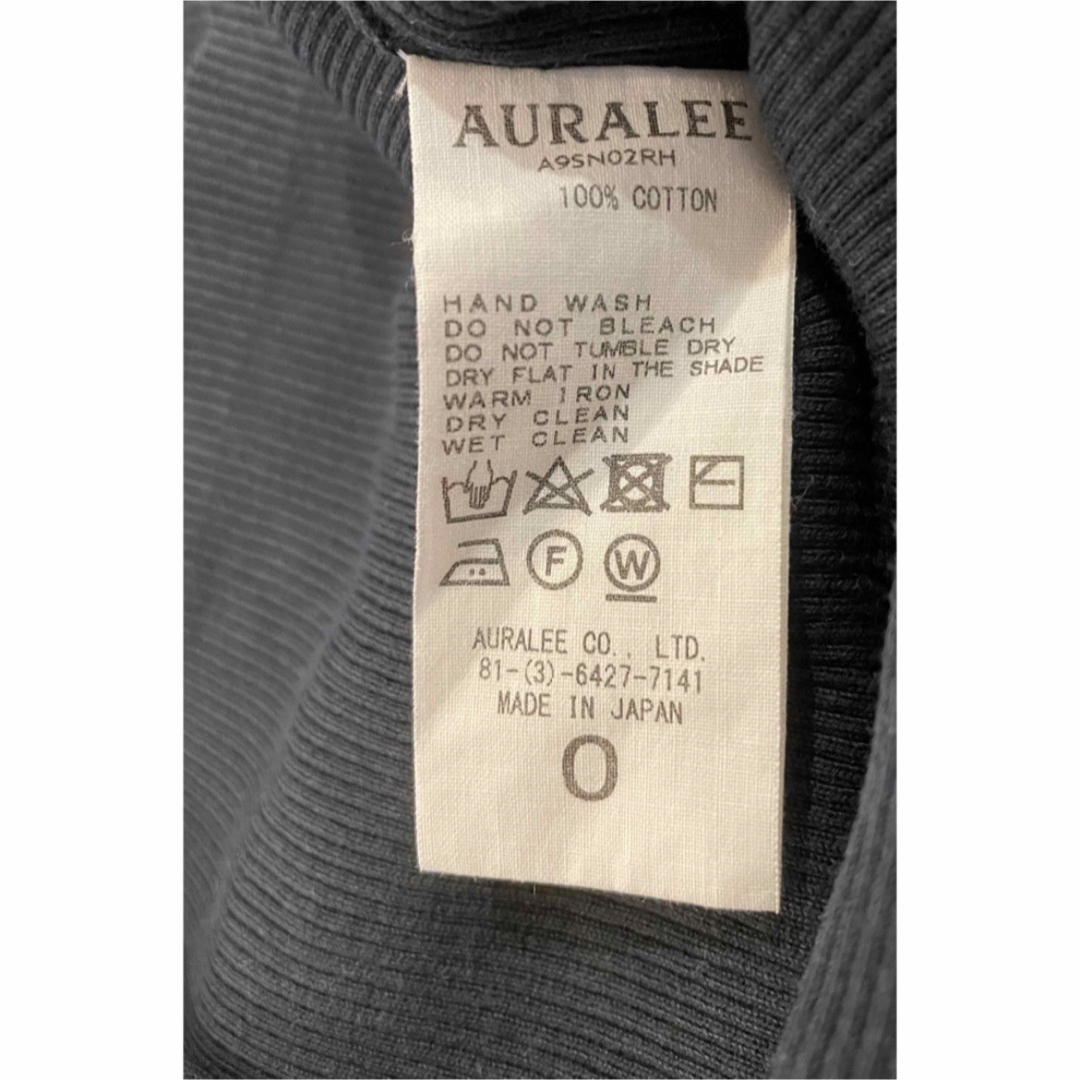 AURALEE オーラリー ロンハーマン ギザボートネックノースリーブ