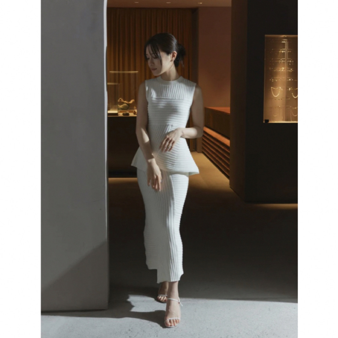 ánuans - 【mahapaka 様】Panel rib knit tops& Skirtの通販 by ぽにょ