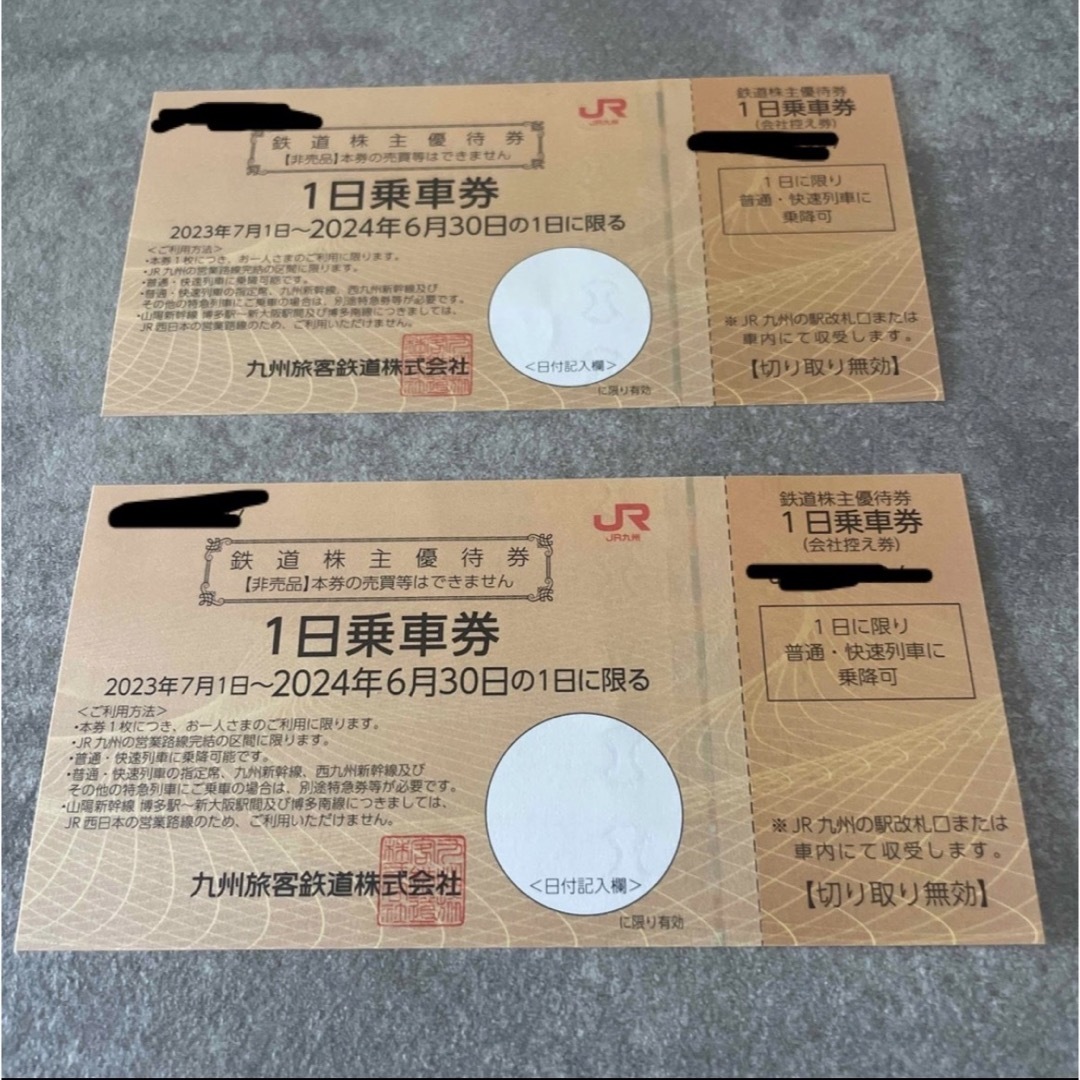 チケットJR九州　株主優待