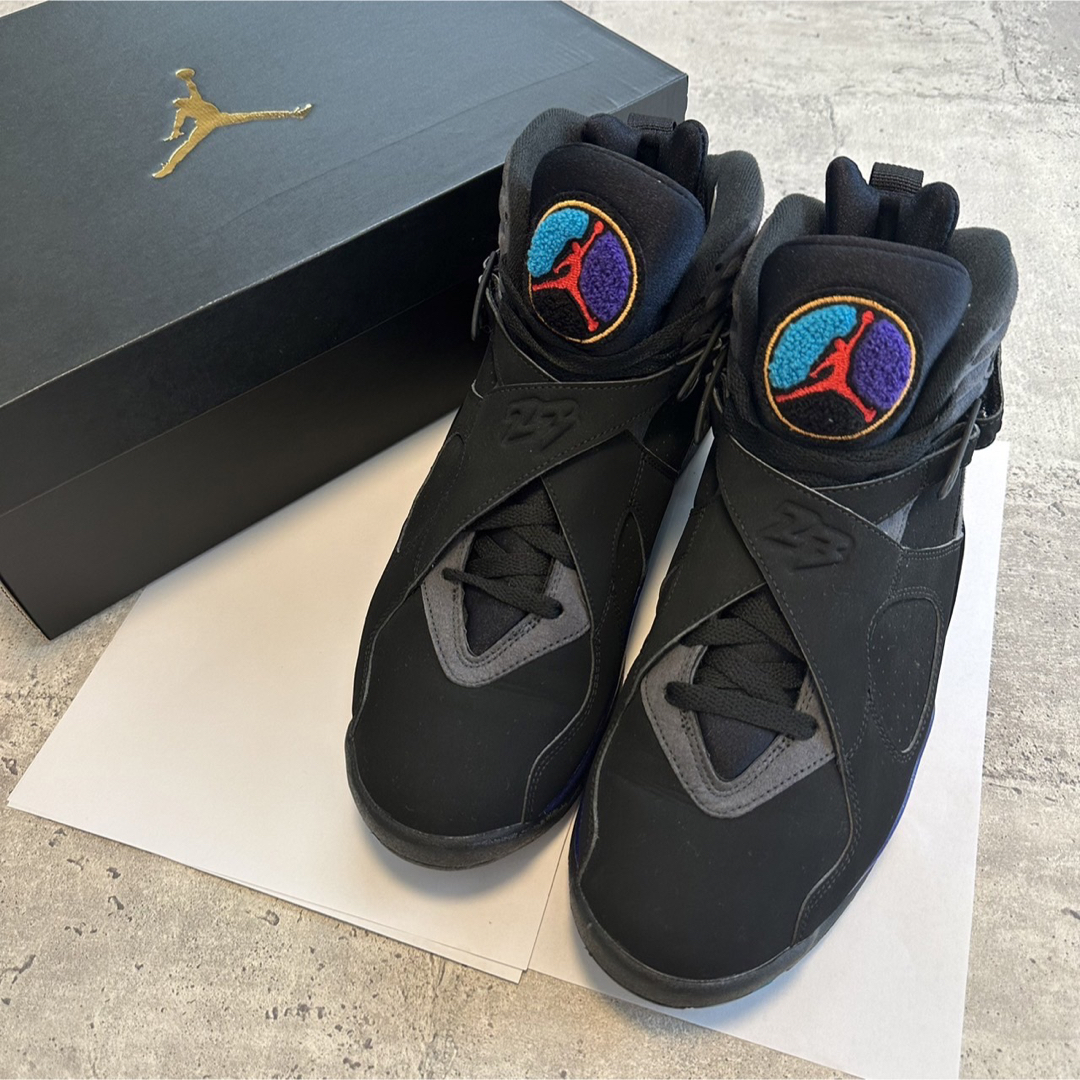 美品 AIR JORDAN 8 Aqua 28.0cm-