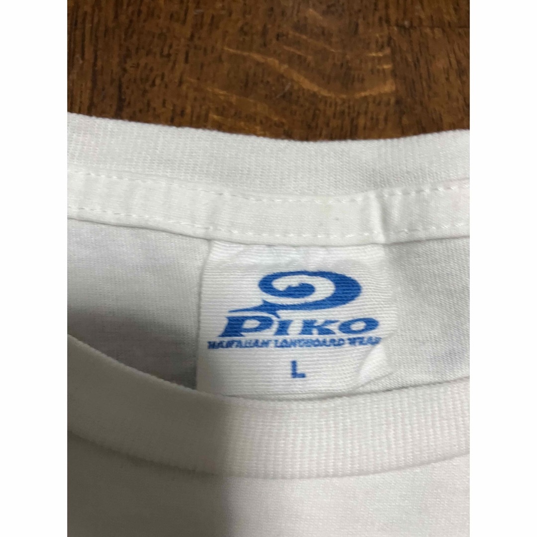 PIKO(ピコ)のピコ PIKO メンズ半袖Tシャツ ハワイ サーフィン ホワイトLサイズ メンズのトップス(Tシャツ/カットソー(半袖/袖なし))の商品写真