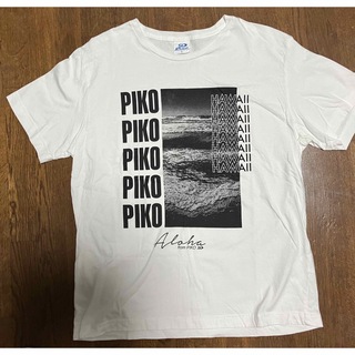 ピコ(PIKO)のピコ PIKO メンズ半袖Tシャツ ハワイ サーフィン ホワイトLサイズ(Tシャツ/カットソー(半袖/袖なし))