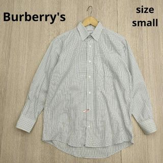 バーバリー(BURBERRY) シャツ(メンズ)(グリーン・カーキ/緑色系)の