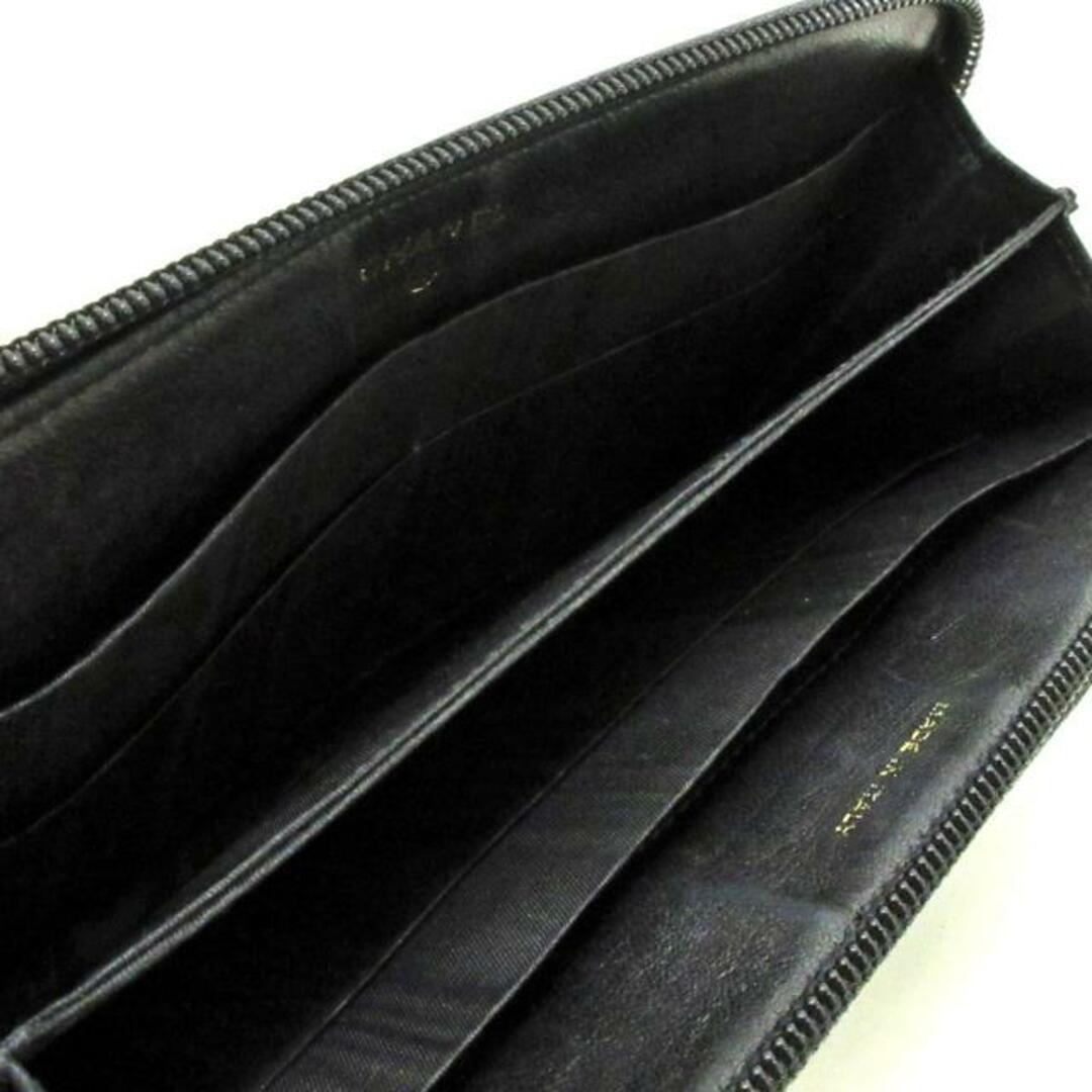 シャネル 長財布 - 黒 ラウンドファスナー | frozium.co